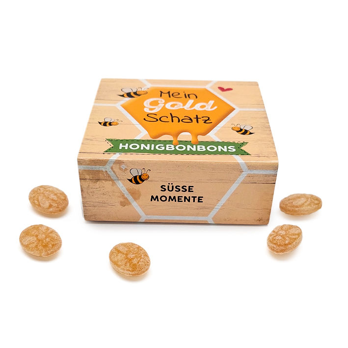 Honig Bonbons in der Box 