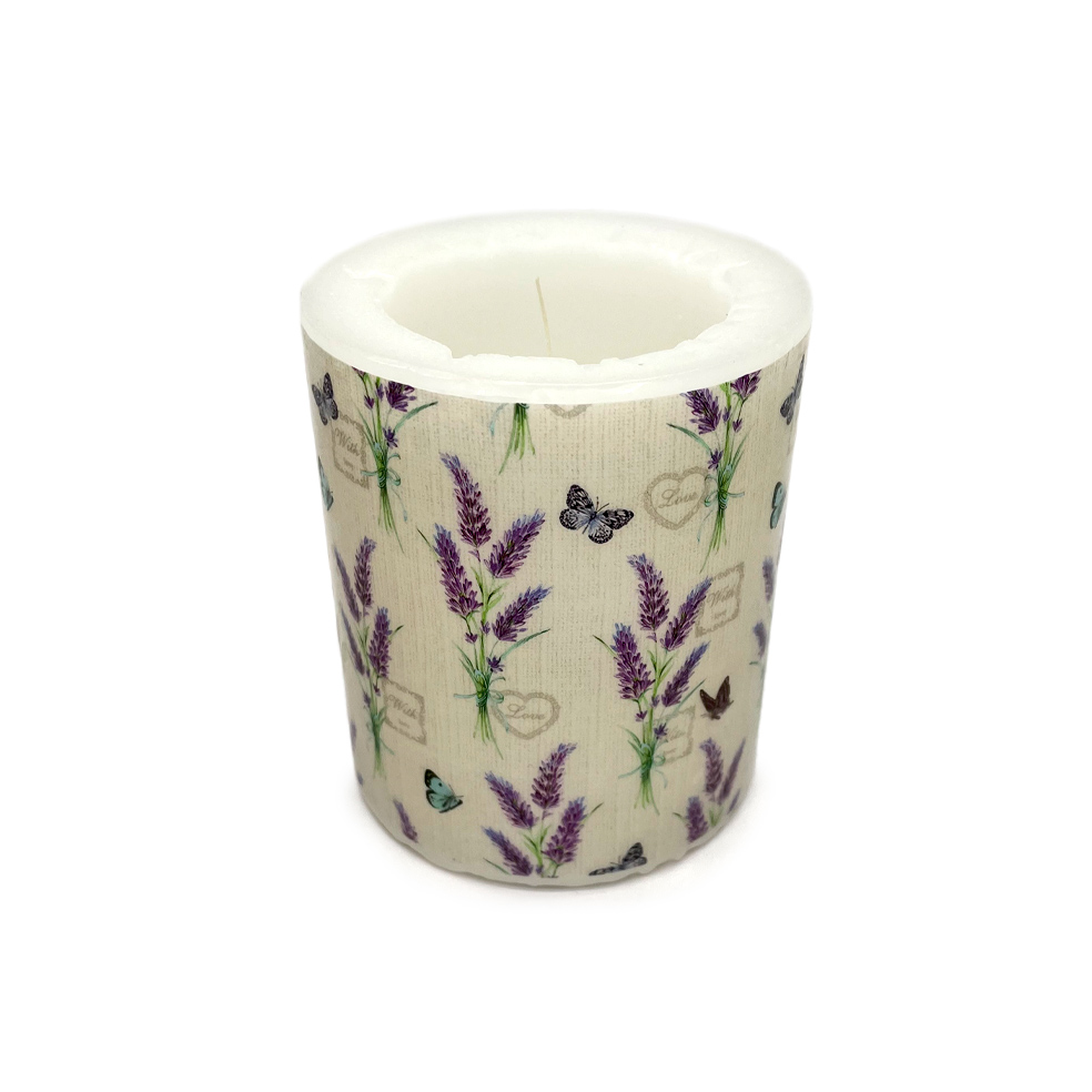 Kerze small Lavender with love AMBIENTE 